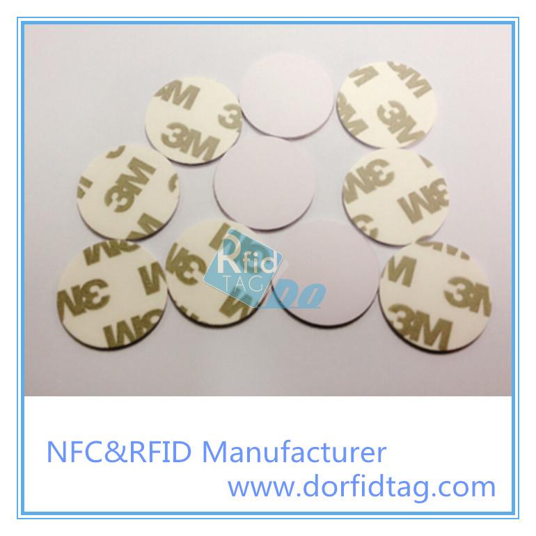 125Khz RFID tags Writable Stickers T5577 Proximity disc tag with 3M glue Adhesive 